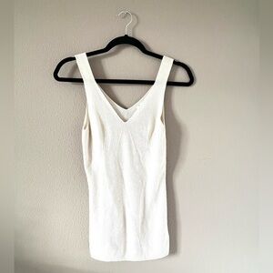 Arket 100% Wool V Neck Sleeveless Top
